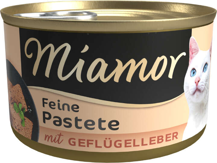 Miamor Katzen-Nassfutter Pastete Geflügelleber